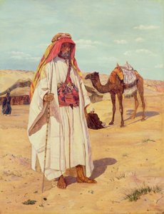 Arab Shaykh (Richard Burton w stroju arabskim), 1854